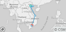  Vietnam Intro - 12 Tage - 7 Destinationen 