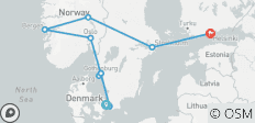  Escandinavia completa - 10 destinos 
