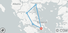  Festland Griechenlands - Entdeckungsreise - 5 Destinationen 
