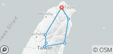  Taiwan Entdeckungsreise - 7 Destinationen 