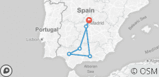  Andalusien und Toledo ab Madrid - 4 Tage - 6 Destinationen 