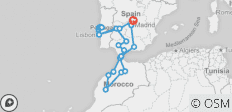  Portugal, Andalusien und Marokko ab Madrid - 25 Destinationen 