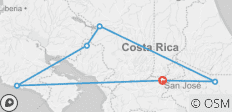  Öko-Erlebnis in Costa Rica - 5 Destinationen 
