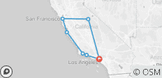  San Francisco en Yosemite Express 3D/2N (vanuit Los Angeles) - 7 bestemmingen 
