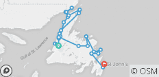  Newfoundland &amp; Labrador with Iceberg Festival - 18 destinations 