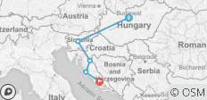  Mini-Balkan (5 Tage) - 5 Destinationen 
