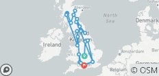  Amazing Britain (No London Overnights) - 24 destinations 