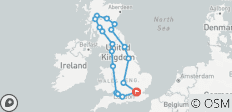  Verbazingwekkend Groot-Brittannië (8 dagen) - 18 bestemmingen 