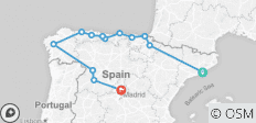  Northern Spain (11 Days) - 13 destinations 