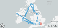  Britain and Ireland Delight (2025, 8 Days) - 22 destinations 