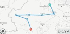  Imperiales Rajasthan (Kleingruppen, Ende Udaipur, 13 Tage) - 7 Destinationen 
