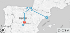  Easy Pace Spain (Classic, 10 Days) - 9 destinations 