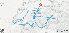  Les routes de campagne de la Suisse - 26 destinations 