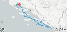  Dalmatian Elegance (Classic, Upper Deck Cruise) - 13 destinations 