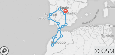 Trésors d\'Espagne, du Portugal et du Maroc (Groupe classique) - 17 destinations 