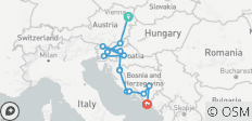  Capitales del Este y Riviera Dálmata (Clásico) - 14 destinos 