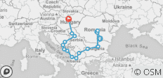  Treasures of the Balkans (Classic, 18 Days) - 17 destinations 