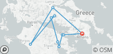  Glories of Greece (Classic, Summer) - 11 destinations 