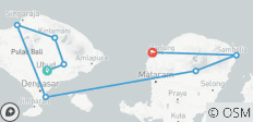  Avontuur op Bali &amp; Lombok - 8 bestemmingen 