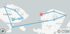  Bali &amp; Lombok Adventure - 10 destinations 