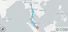  Epic Bangkok to Singapore (11 destinations) - 11 destinations 