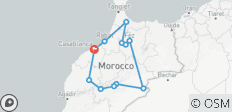  Highlights of Morocco Immersion Tour - 12 destinations 