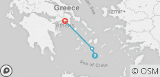  Von Santorini nach Athen - 3 Destinationen 