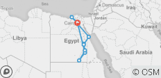  Highlights of Egypt - 12 destinations 