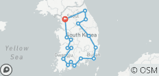  Discover Korea Round 7 Days - 17 destinations 