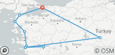  Circuito sencillo por Turquía - 10 destinos 