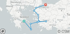  Circuit de l\'Odyssée égéenne - 12 destinations 