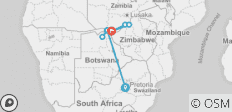  Zuidelijk Afrika aan boord van de African Dream - een reis naar de uiteinden van de aarde - cruise van haven tot haven (12 bestemmingen) - 12 bestemmingen 