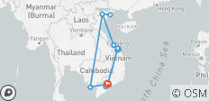  Essence du Vietnam : patrimoine, paysages et détente - 16 jours - 17 destinations 