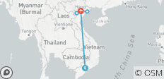  Vietnam in een oogopslag - 7 dagen - 6 bestemmingen 