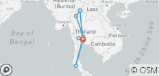  Les meilleures expériences de Thaïlande : De la montagne à la mer - 14 jours - 8 destinations 