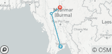  Die Goldene Myanmar Rundreise - 7 Tage - 6 Destinationen 