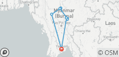  Myanmar: Tempel und Seen Rundreise - 10 Tage - 8 Destinationen 