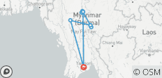  Myanmar Höhepunkte - 7 Tage: Privat geführte Rundreise - 12 Destinationen 
