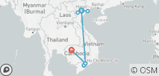  Luxuriöse Juwelen von Vietnam &amp; Kambodscha - 11 Tage - 12 Destinationen 