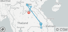  Erstaunliche Laos privat geführte Rundreise - 10 Tage - 9 Destinationen 