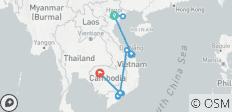  Ongelooflijk Vietnam &amp; Cambodja - 15 dagen - 23 bestemmingen 