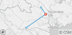  Ho-Chi-Min Städtereise - 4 Tage - 3 Destinationen 