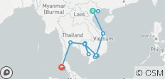  Délice d\'Indochine avec Thai Beach Escape 16 jours - 24 destinations 