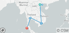  Culturele reis van Hanoi naar Phuket - 14 dagen - 16 bestemmingen 