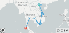  Endless Beauty of Vietnam, Cambodia &amp; Thailand - 19 Days - 23 destinations 
