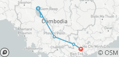  Siem Reap to Ho Chi Minh City Journey 5-Day Tour - 8 destinations 