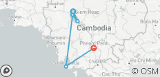  Privat geführte Rundreise: Kambodscha Strandlegende - 8 Tage - 7 Destinationen 