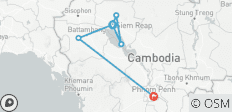  Cambodia Express 8-Day Tour - 7 destinations 