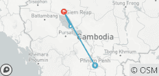  Kambodscha Höhepunkte - privat geführte Rundreise - 6 Destinationen 