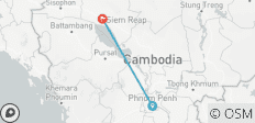  Cambodia Highlights 5-Day Tour - 5 destinations 